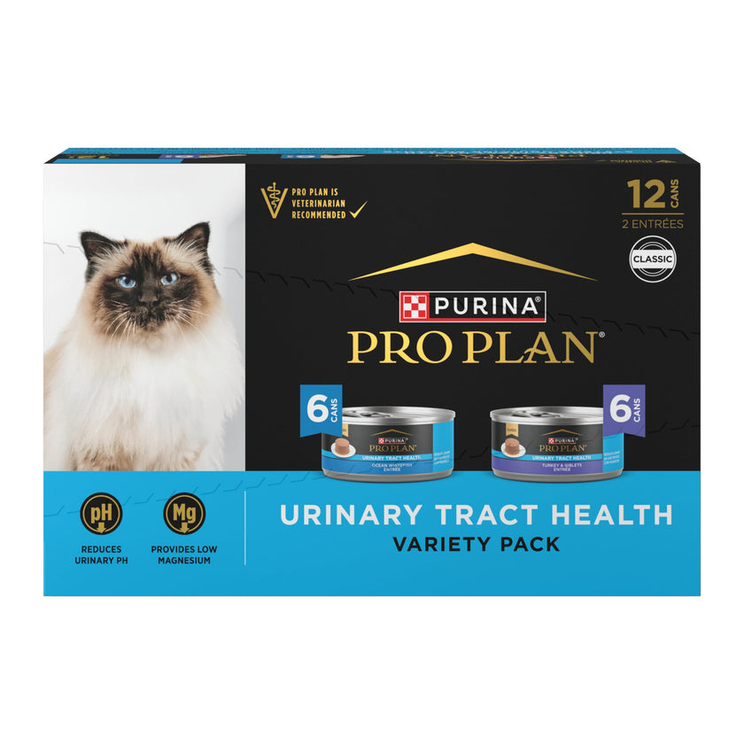 Purina Pro Plan Wet Cat Food, Urinary Tract VP 2 Flavours 156g (12 Pack) 🍁 All In One Marketplace Canada