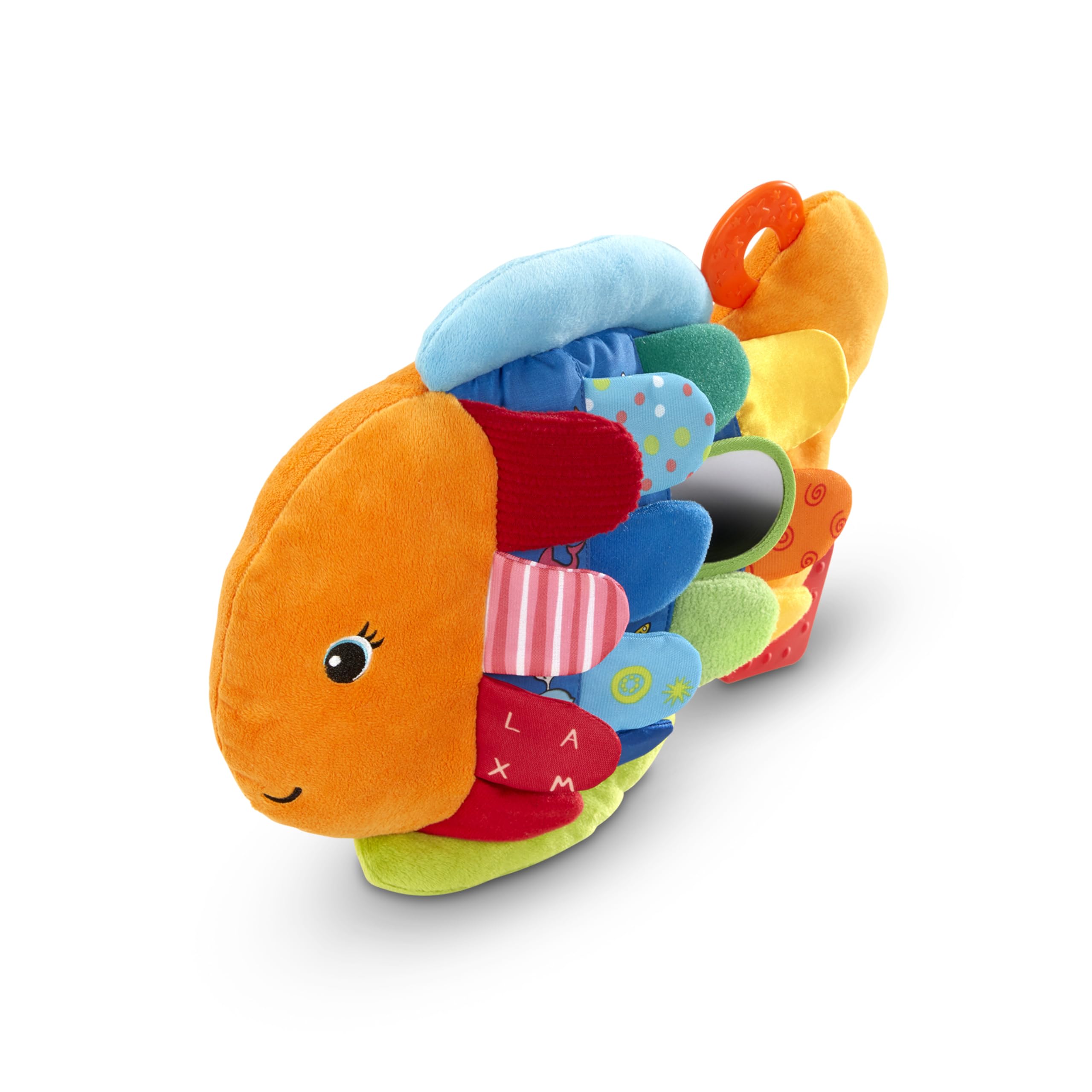 Melissa & Doug K’s Kids, Flip Fish Stuffed Animal, Soft Baby Book, Multi-Textured Squeaking & Crinkling Infant Sensory Toys for Babies with Baby Mirror, Tummy Time Toys for Infants Ages 0–9 Months 🍁 All In One Marketplace Canada