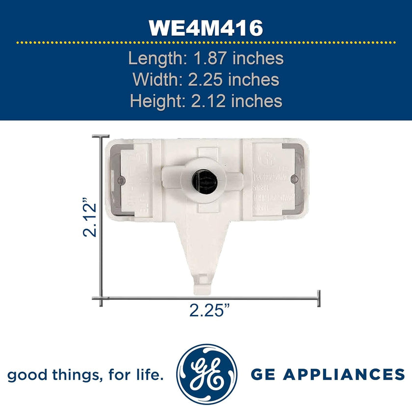 Interrupteur de démarrage de sèche-linge GE WW02L00024 - Pièce essentielle pour sèche-linge (WE4M416)