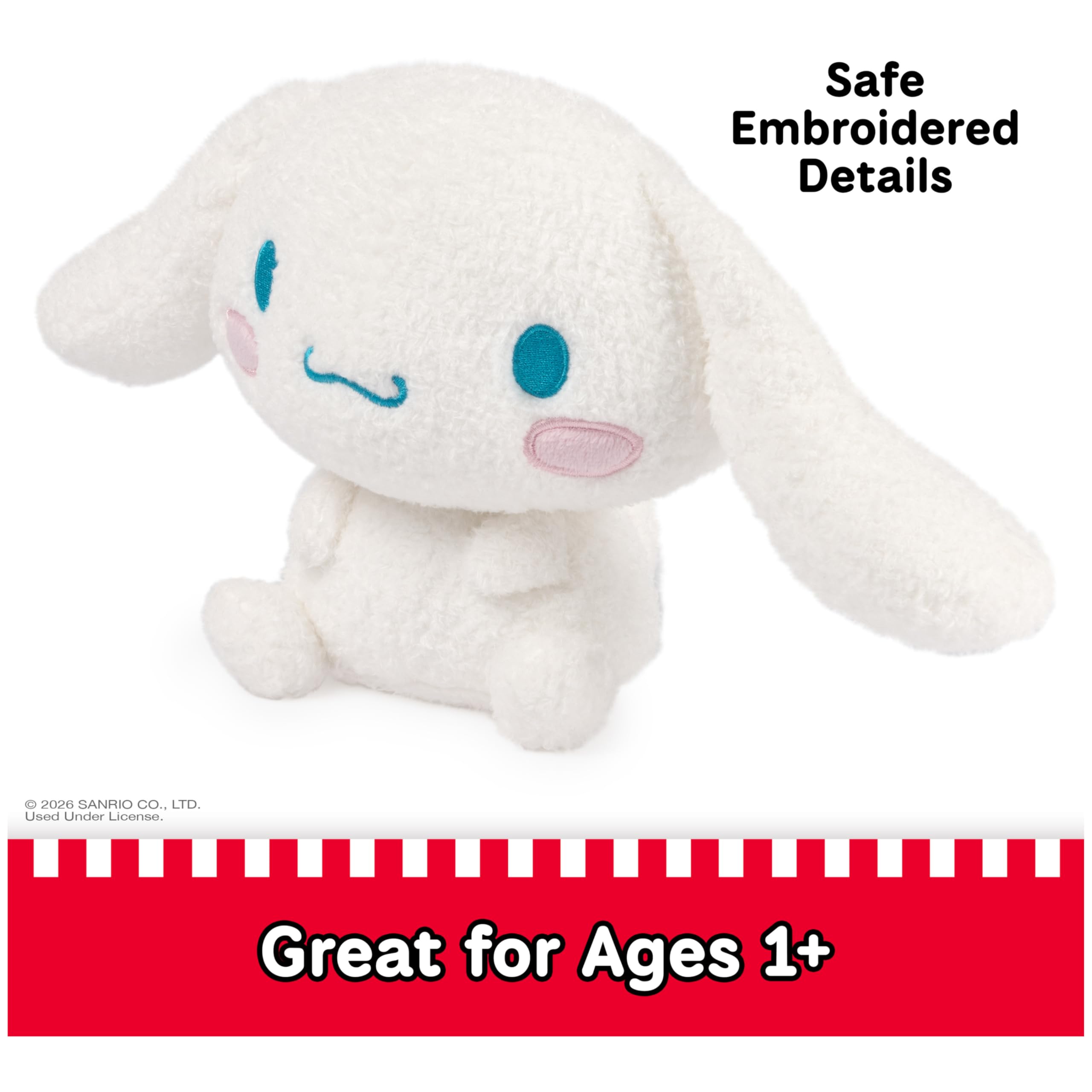 GUND Sanrio Cinnamoroll 6-Inch Plush Toy for Ages 1+ 🍁 All In One Marketplace Canada