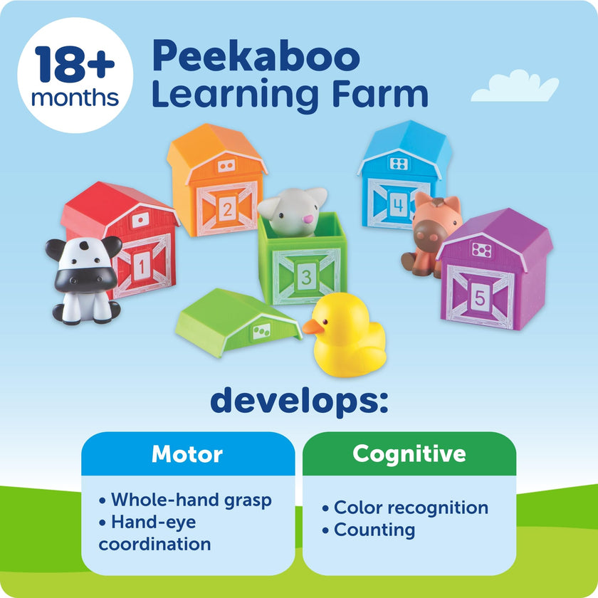 Learning Resources Peekaboo Learning Farm 🍁 All In One Marketplace Canada