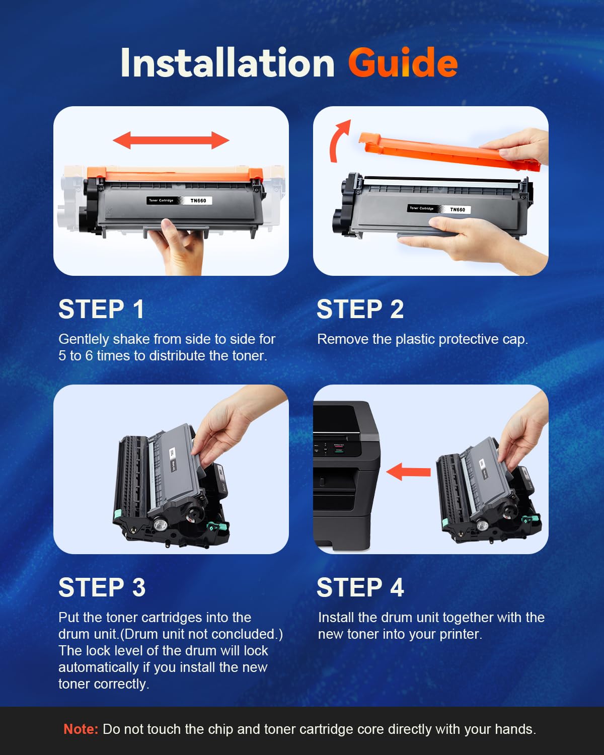 TN660 Toner Cartridge Compatible Replacement for TN 660 TN630 TN-660 TN-630 Work with DCP-L2520DW DCP-L2540DW HL-L2320D HL-L2360DW HL-L2380DW MFC-L2700DW MFC-L2720DW (Black, 2 Packs) 🍁 All In One Marketplace Canada