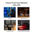 TP-Link TL-SG108S-M2 | 8-Port 2.5G Multi-Gigabit Unmanaged Network Switch, Ethernet Splitter | 2.5G Bandwidth | Plug & Play | Desktop/Wall-Mount | Fanless Metal Design | Limited Lifetime Protection 🍁 All In One Marketplace Canada