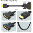 BENFEI HDMI to DVI, Bi Directional DVI-D 24+1 Male to HDMI Male High Speed Adapter Cable Support 1080P Full HD Compatible for Raspberry Pi, Roku, Xbox One, PS4 PS3, Graphics Card 🍁 All In One Marketplace Canada