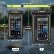 Pelican 2 Pack Marine Waterproof Phone Pouch (Regular) -Black/Hi-Vis Yellow 🍁 All In One Marketplace Canada