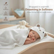 Premium Ultra Soft Organic Bamboo Baby Hooded Towel with Unique Design – Hypoallergenic Baby Towels for Infant and Toddler – Suitable as Baby Gifts 🍁 All In One Marketplace Canada