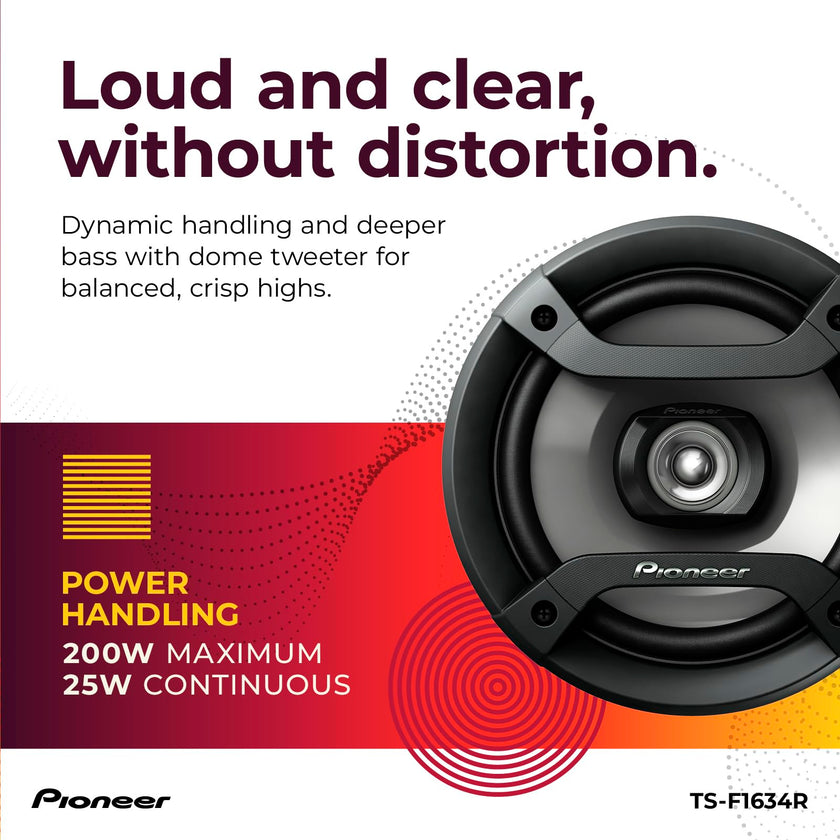 Pioneer TS-F1634R 6.5