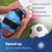 REVIX Knee Ice Pack Wrap for Injuries Reusable, Gel Ice Pack Wrap with Cold Compress Therapy for Knee Pain Relief, Knee Replacement Surgery, Swelling, Bruises and Arthritis 🍁 All In One Marketplace Canada