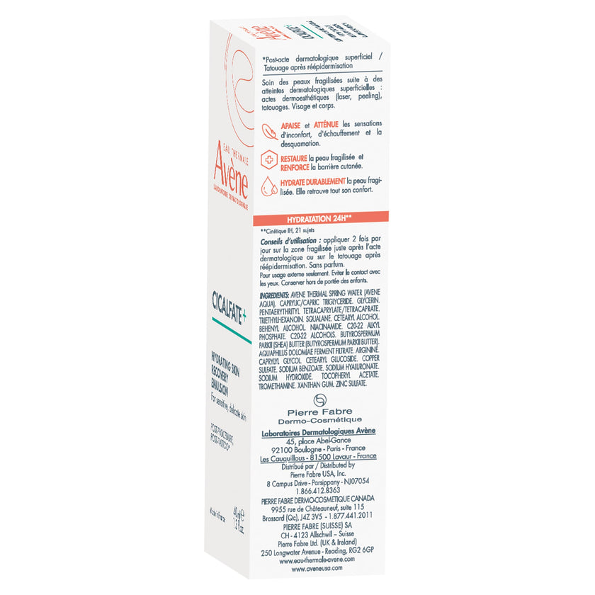 Eau Thermale Avene Cicalfate+ Hydrating Skin Recovery Emulsion, Superficial Dermatological Post-Procedure Skin Restore Emulsion Moisturizer, 40 ml 🍁 All In One Marketplace Canada