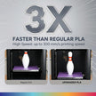 OVERTURE PLA Filament 1.75mm PLA 3D Printer Filament, 1kg Cardboard Spool (2.2lbs), Dimensional Accuracy +/- 0.02mm, Fit Most FDM Printer (Black 1-Pack) 🍁 All In One Marketplace Canada