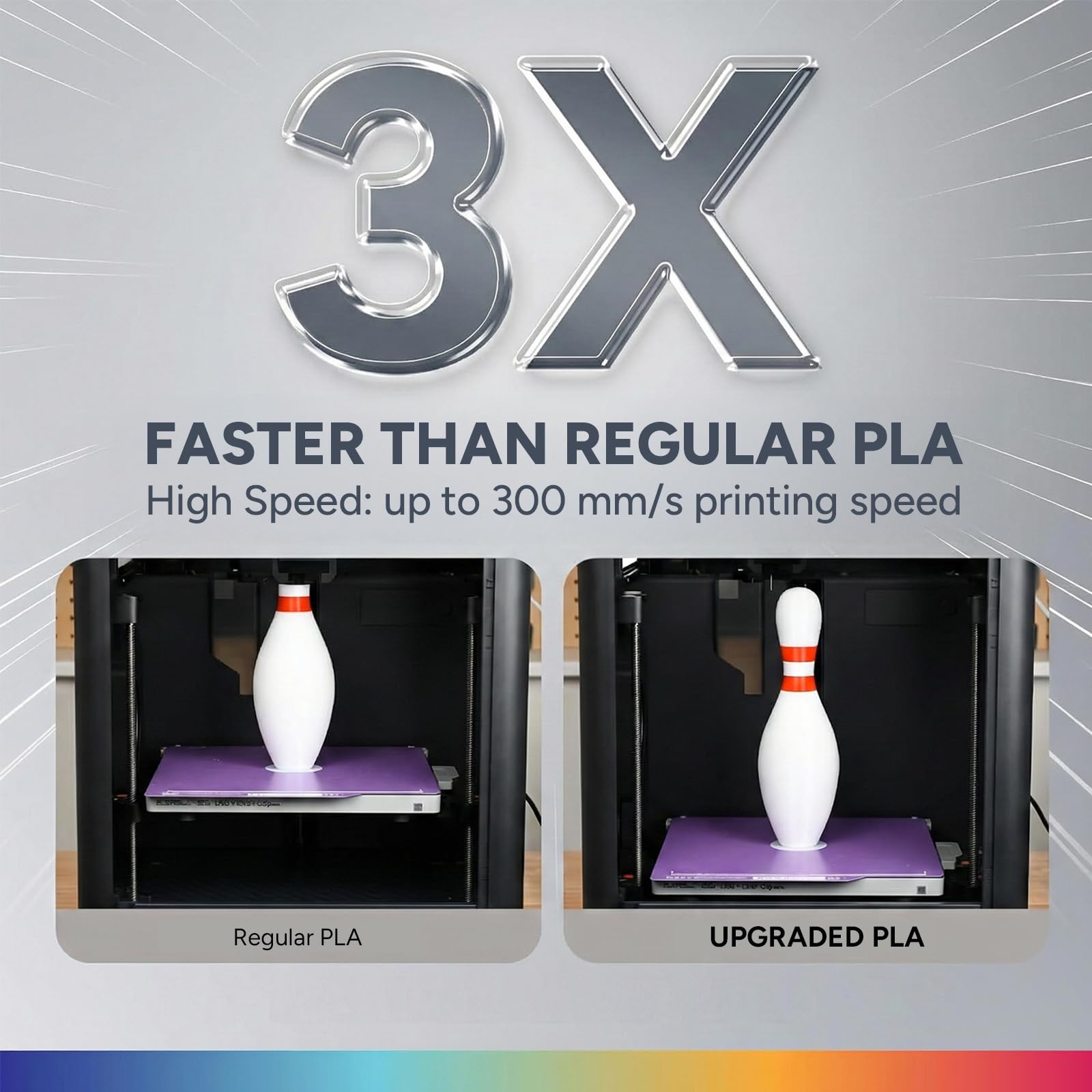 OVERTURE PLA Filament 1.75mm PLA 3D Printer Filament, 1kg Cardboard Spool (2.2lbs), Dimensional Accuracy +/- 0.02mm, Fit Most FDM Printer (Black 1-Pack) 🍁 All In One Marketplace Canada