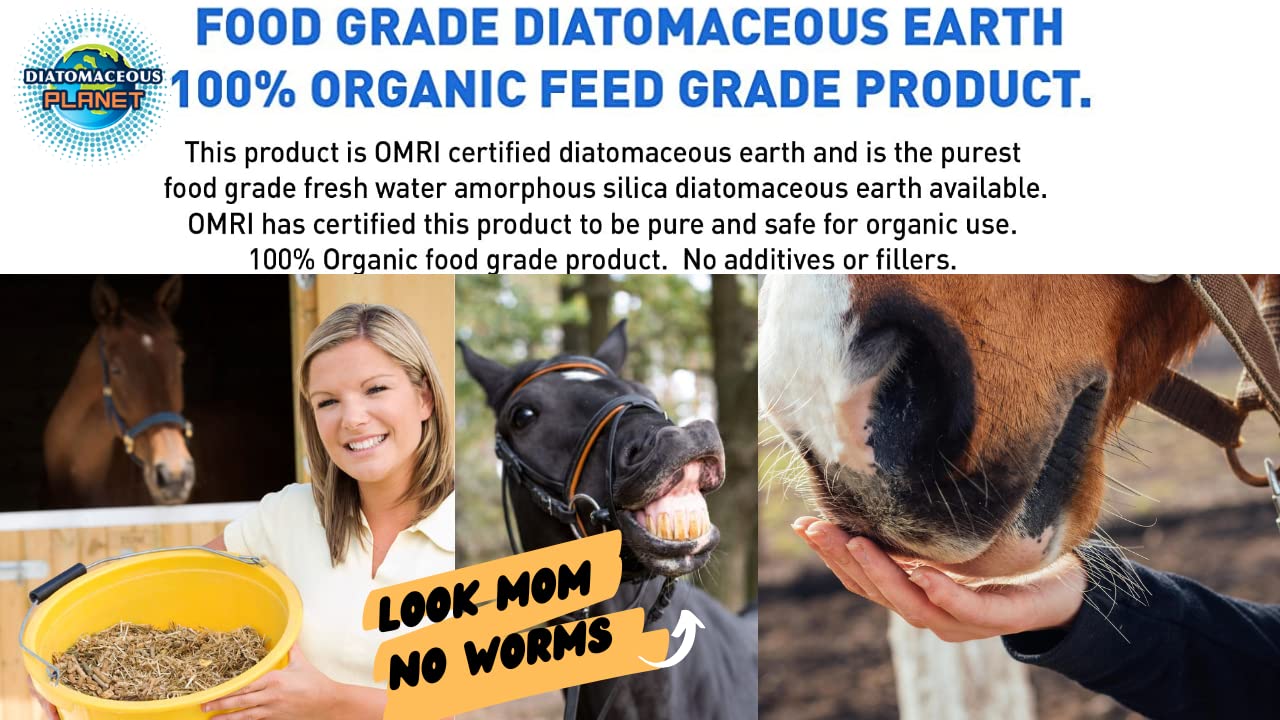 Diatomaceous Planet a Proudly Canadian Company, 2 KG / 4.4 LB All Natural, Organic Food Grade Powder, Enriched Fossil Powder by Diatomaceous Planet 🍁 All In One Marketplace Canada