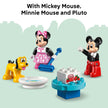 LEGO DUPLO Disney Mickey Mouse Clubhouse with Minnie & Pluto Building Toy - Fine Motor Skill Toy for Toddlers, Ages 2+ - Mickey Mouse Toy for Boys & Girls - Birthday Gift for Kids - 10465 🍁 All In One Marketplace Canada