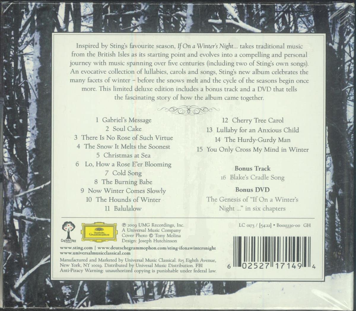 If On A Winters Night... (Deluxe) [CD + DVD]