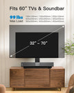 PERLESMITH Universal TV Stand Legs for 32-70 inch TVs, Table Top TV Stand up to 99 lbs, Height Adjustable Television TV Mount, Universal TV Base for Livingroom & Bedroom, VESA 400x400mm PSTVS04 🍁 All In One Marketplace Canada
