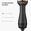 TYMO Hair Dryer Brush Blow Dryer Brush in One, 4 in 1 Ionic Hairdryer and Styler Volumizer with Oval Titanium Barrel, Hot Air Straightener for Smooth Frizz-Free Blowout, Gold 🍁 All In One Marketplace Canada