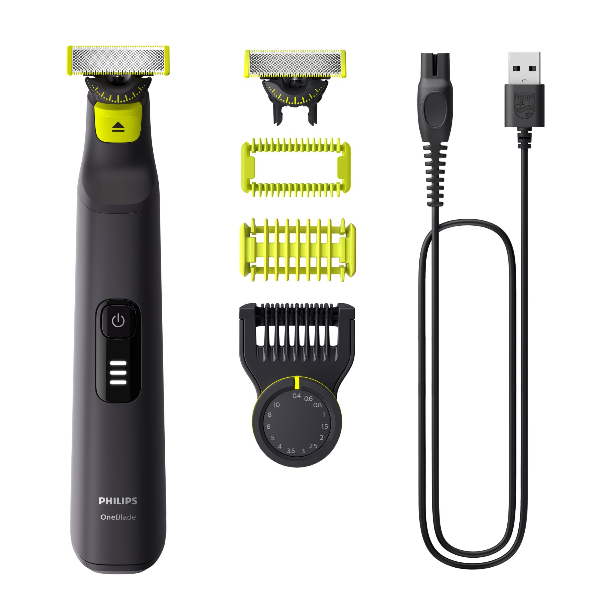 Philips OneBlade 360 Pro, Wet & Dry, Trim, Edge & Shave with the 14 lengths Precision Comb, QP6542/15 🍁 All In One Marketplace Canada