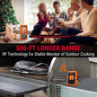 TempPro TP20 500FT Wireless Digital Thermometer with Dual Temperature Probe, Digital Cooking Food Thermometer Wireless for Smoker BBQ Grill Thermometer Beef Steak Turkey Thermometer 🍁 All In One Marketplace Canada