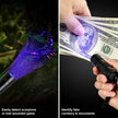 MegaPower (TM) UV Flashlight Black Light 12 LED 395nm Hand-held Detecting Torch for Pet Urine, Stains, Verifying Money Documents, Black 🍁 All In One Marketplace Canada