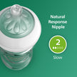 Philips Avent Natural Glass Baby Bottles with Natural Response Nipples (Slow Flow, Flow 2), 4oz, 3-pack, SCY910/03 🍁 All In One Marketplace Canada