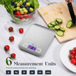 Food Scale, GPlus+ Digital Kitchen Scale, Highly Accurate 5000g/11lb x 0.1oz, Food Scale for Cooking, Baking and Weight Loss, Kitchen Scale with Backlit - Batteries Included 🍁 All In One Marketplace Canada