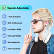Neck Fan, Neck Fans Portable Rechargeable, Upgrade 360° Air Outlet, Super Quiet, 3 Speeds, 4000mAh Personal Bladeless Wearable Fan for Indoor Outdoor Travel-White 🍁 All In One Marketplace Canada