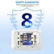 2 Pack Outlet Extender Surge Protector, 6 Outlet Splitter with 4 USB Outlet (2 USB A,2 USB C), 3Sided Power Strip with Adapter Spaced Outlets for Home, Office, Travel(White) 🍁 All In One Marketplace Canada