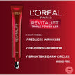 L’Oréal Paris Eye Cream For Wrinkles, with Hyaluronic Acid, Vitamin C, Under Eye Cream to Reduce Look of Wrinkles and Under-Eye Bags, Revitalift Triple Power LZR, Skincare, 15ml 🍁 All In One Marketplace Canada