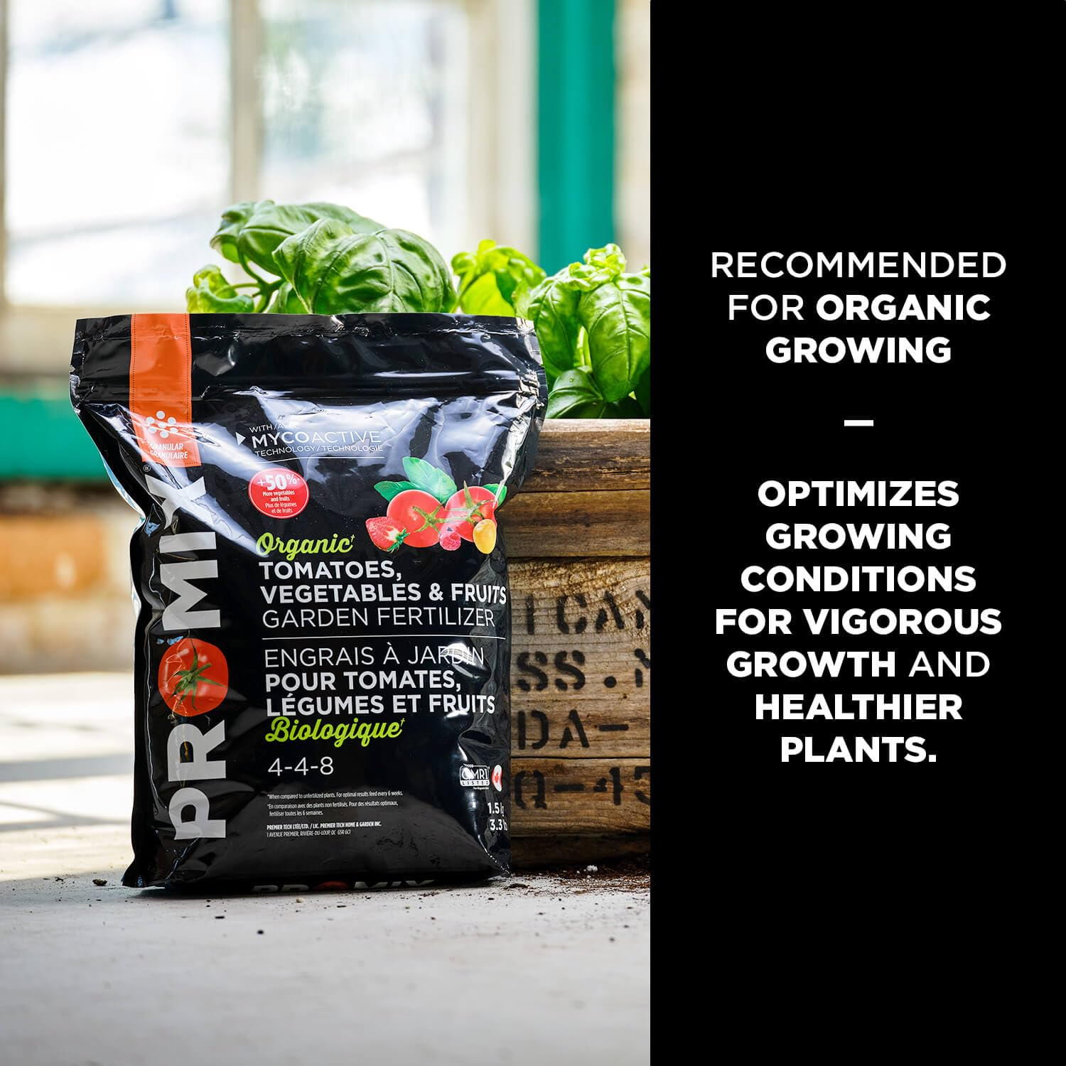 PRO-MIX® Organic Tomatoes, Vegetables and Fruits 4-4-8 🍁 All In One Marketplace Canada