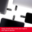 SanDisk 128GB Ultra Dual Drive Go USB Type-C Flash Drive, Black - SDDDC3-128G-G46 🍁 All In One Marketplace Canada