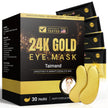 Under Eye Patches (30 Pairs), 24k Gold Eye Patches for Women and Men, Bachelorette Party Favors, Birthday Gift for Women - Skincare Self Care - USA Tested 🍁 All In One Marketplace Canada