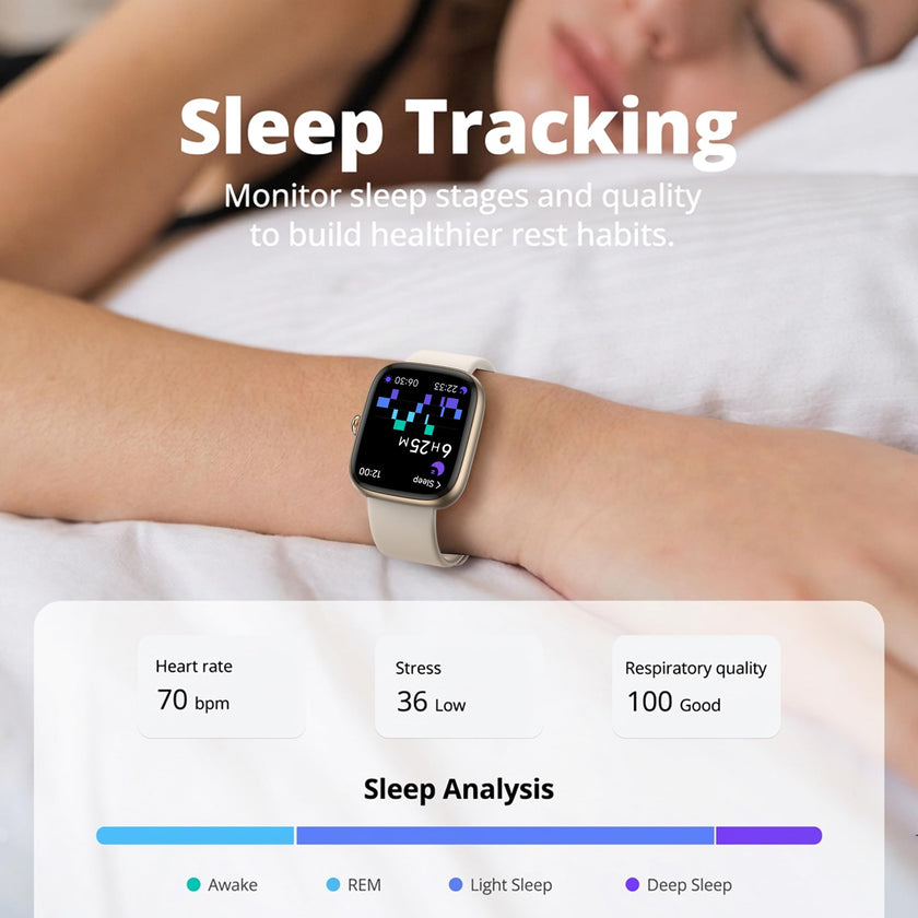 Fixwink Smart Watch for Women Ladies (Answer/Make Call), 1.83