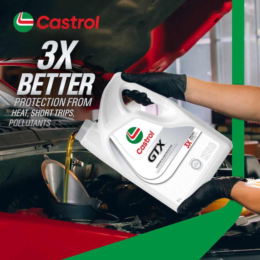 Castrol GTX 10W-30 Conventional Motor Oil, 5 Litres | Made in Canada 🍁 All In One Marketplace Canada