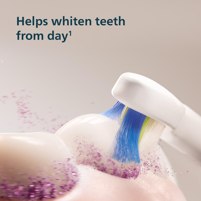 Philips Sonicare 4900 Series Electric Toothbrush - Sonic Toothbrush With Advanced Sonic Technology, Pressure Sensor, Two Intensity Settings, SmarTimer & QuadPacer, Light Blue, Model HX3683/32 🍁 All In One Marketplace Canada