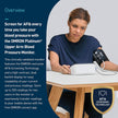 OMRON Platinum Upper Arm Blood Pressure Monitor - Clinically Validated Blood Pressure Arm Cuff - Use OMRON Connect App for Unlimited Measurements 🍁 All In One Marketplace Canada