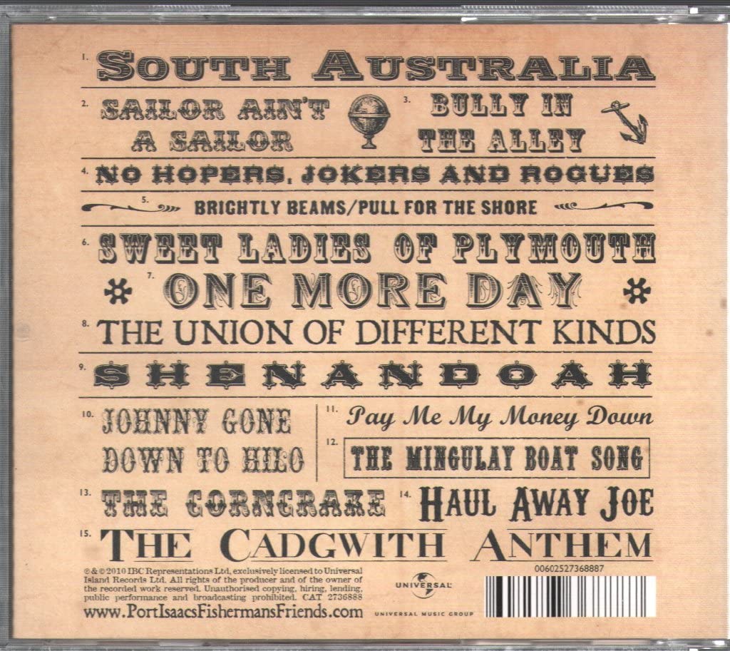 PORT ISAACS FISHERMANS FRIENDS / PORT ISAACS FISHERMANS FRIENDS - CD (Used)