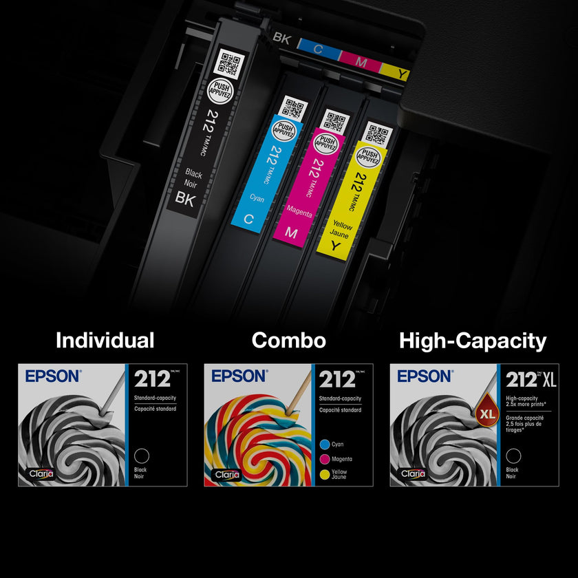 T212 Standard Capacity Black Ink Cartridge, 1 Size 🍁 All In One Marketplace Canada