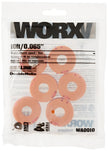 Worx WA0010 6-Pack Grass Trimmer Line for Cordless Series WG150s, 151s, 152, 155s, 165, 166 🍁 All In One Marketplace Canada