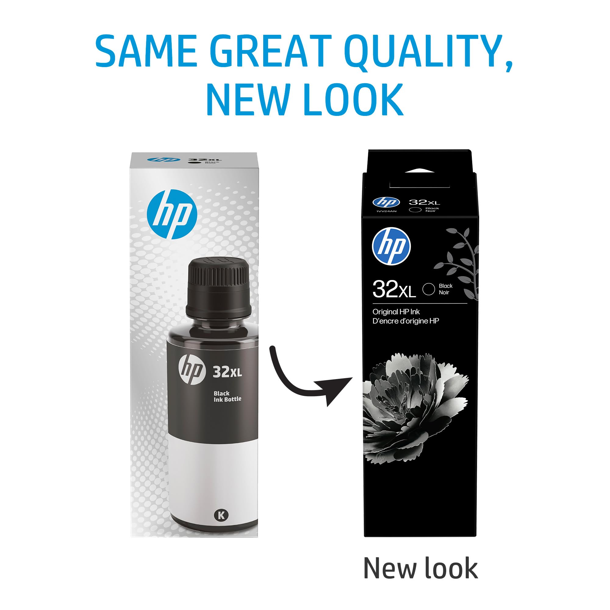 HP 32XL Black Ink Bottle, 135ml (1VV24AN) 🍁 All In One Marketplace Canada