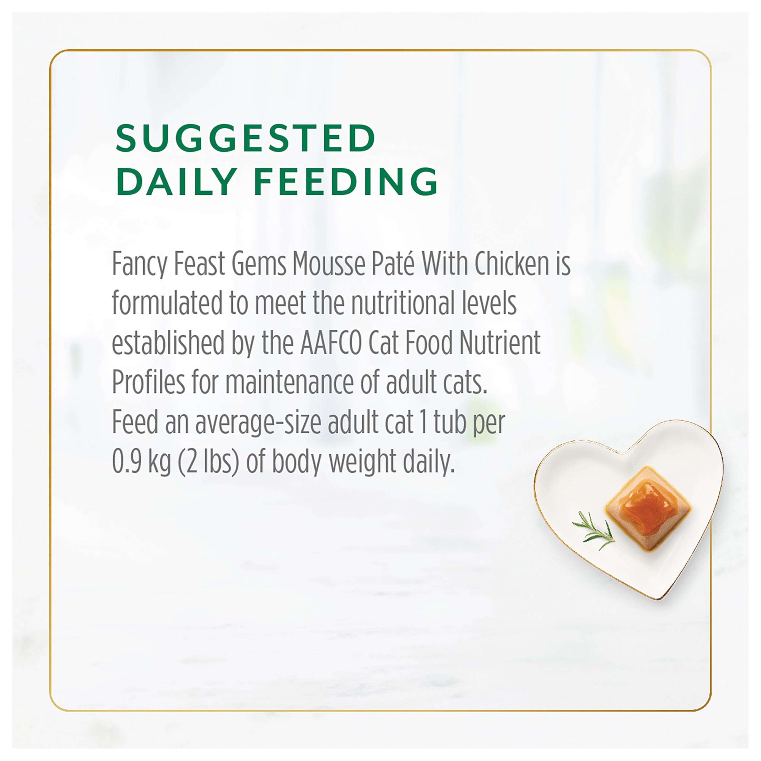 Fancy Feast Gems Wet Cat Food, Mousse Pâté with Chicken 57g (2 Pack x 8) 🍁 All In One Marketplace Canada