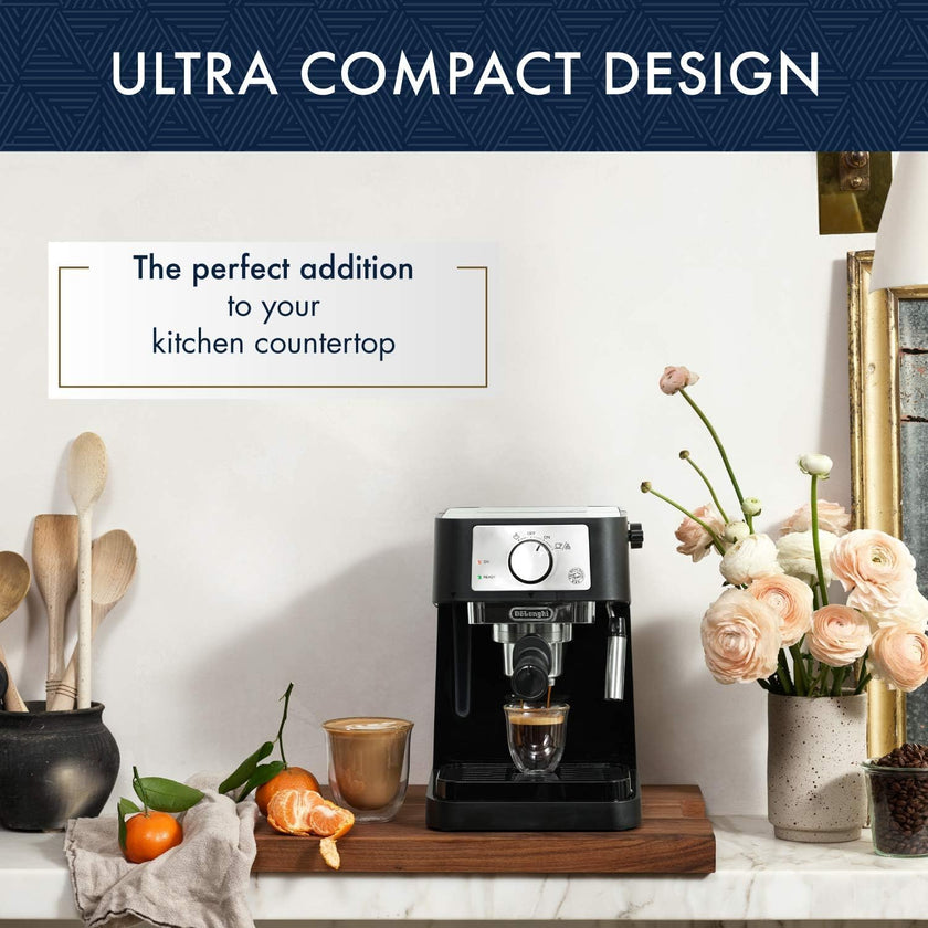 De'Longhi Stilosa Compact Manual Espresso Machine, Milk Frother 🍁 All In One Marketplace Canada