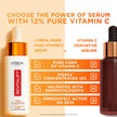 L'Oréal Paris 12% Pure Vitamin C Serum, Face Serum with Vitamin E & Salicylic Acid for Antioxidant Protection & Less Visible Pores, Revitalift Derm Intensives, 30mL 🍁 All In One Marketplace Canada