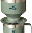 Stanley Perfect Brew Pour Over Set | 12 oz Camp Mug with Lid Included | Drip Coffee Maker with Reusable Filter | Insulated Stainless Steel | BPA-Free | Hammertone Green 🍁 All In One Marketplace Canada