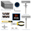 AUTOWN Flat Tire Repair Kit with Plugs 31 Pcs for Car, Motorcycle, ATV, Jeep, Truck, Tractor Flat Tire Puncture Repair 🍁 All In One Marketplace Canada