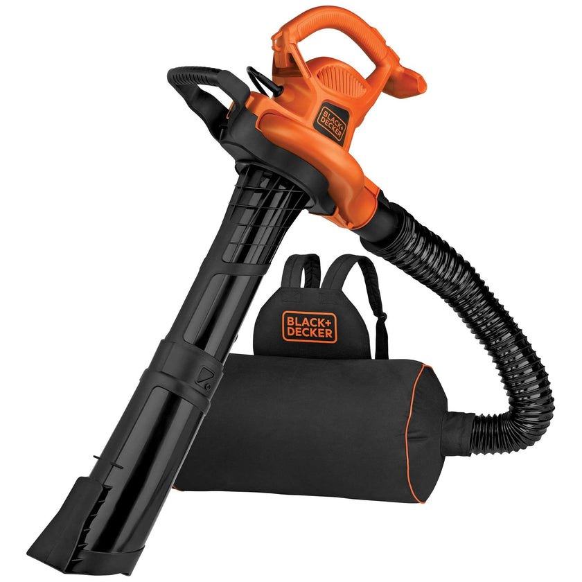 BLACK+DECKER Leaf Blower Vacuum Back Pack and Mulcher, Power Boost up to 250 MPH, 400 CFM, Corded (BEBL7000-CA) 🍁 All In One Marketplace Canada