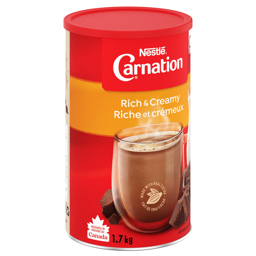 CARNATION Rich And Creamy Hot Chocolate, 1.7 kg 🍁 All In One Marketplace Canada