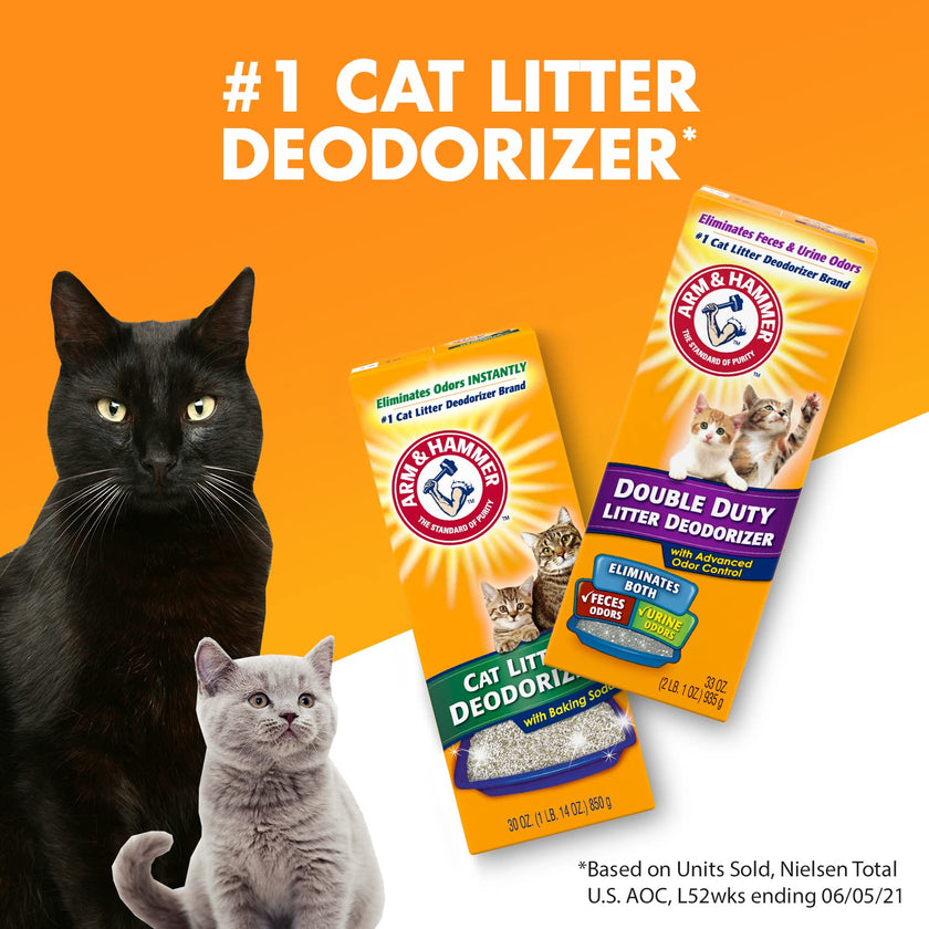ARM & Hammer Cat Litter Deodorizer Double Duty, 30 oz, 6 Pack 🍁 All In One Marketplace Canada
