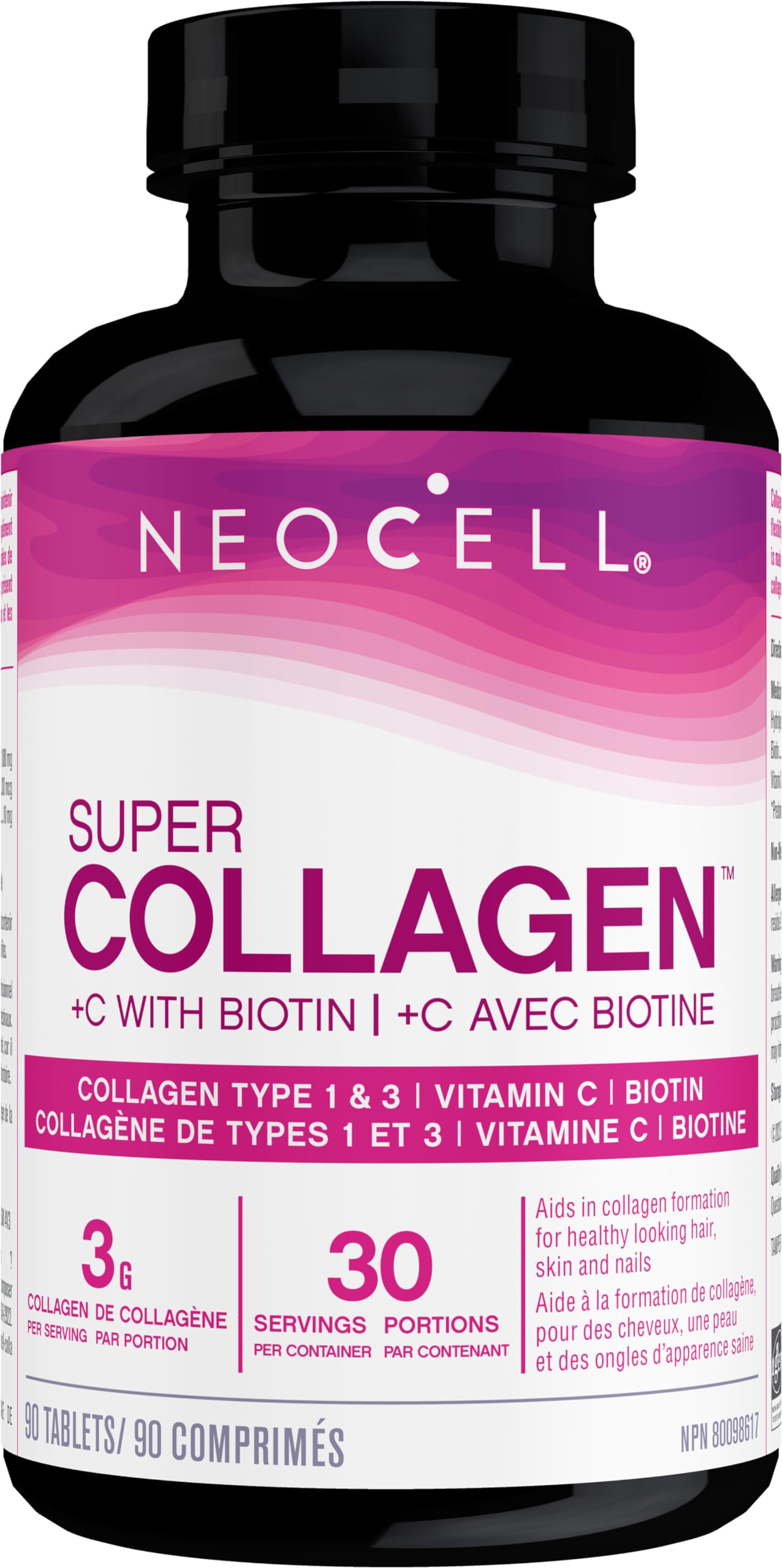 NeoCell Super Collagen Vitamin C and Biotin | 90 Tablets 🍁 All In One Marketplace Canada