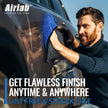 Airlab Microfiber Car Drying Towels 800GSM Thick Plush Cleaning Cloths Auto Detailing Quick Dry Wash Cloth for Interior & Exterior Lint Free, Streak Free, 40 x 40 cm, 4 Pack 🍁 All In One Marketplace Canada