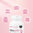 Smart Solutions Estrosmart Vegetarian Capsules, Balances Hormones, Supports Estrogen Metabolism, and Controls Breast Pain. With Calcium D-Glucarate, and DIM, Gluten-Free, Soy-Free, No Artificial Preservatives or Sweeteners, 120 Count